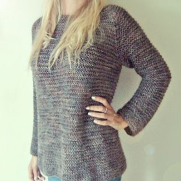 Elsamanda Anthropologie wool short sleeve sweater - Picture 2 of 6